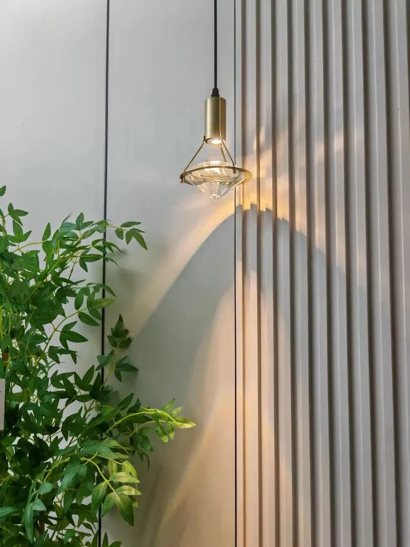 Euroselle The Modern Crystal Pendant Light For Home Decor