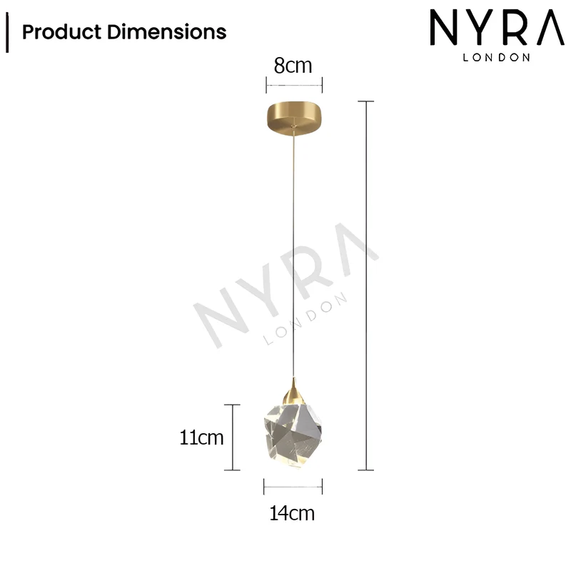 Euroselle The Crystal Pendant Light For Elegant Spaces
