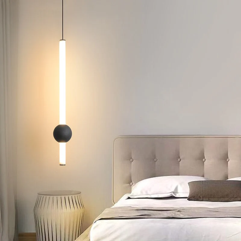 Zyzao Bar Pendant Lights Modern White Black Aluminium Euroselle