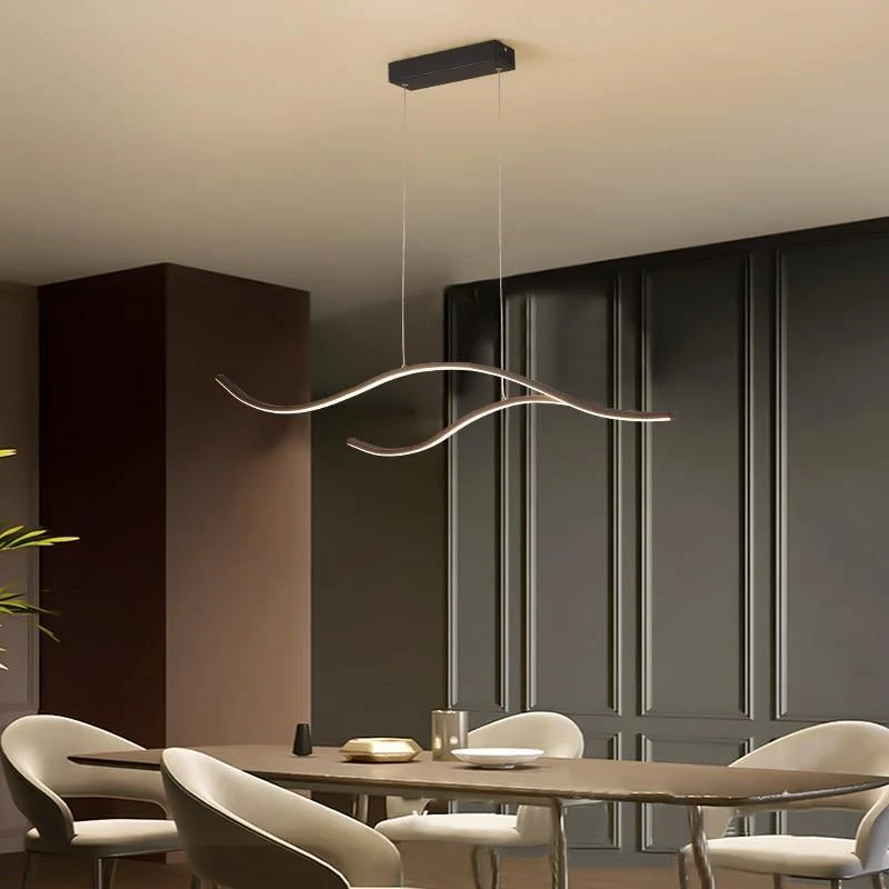 Euroselle Swimmingly Luxurious Semi-Flush Mount Pendant Light