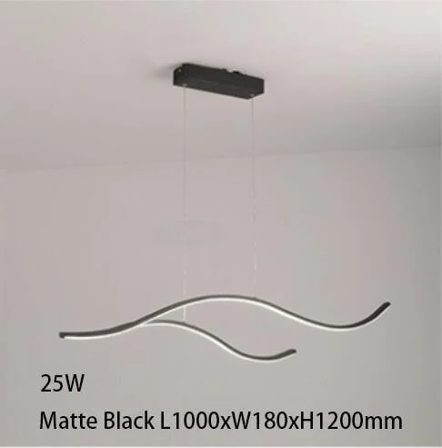 Euroselle Swimmingly Luxurious Semi-Flush Mount Pendant Light