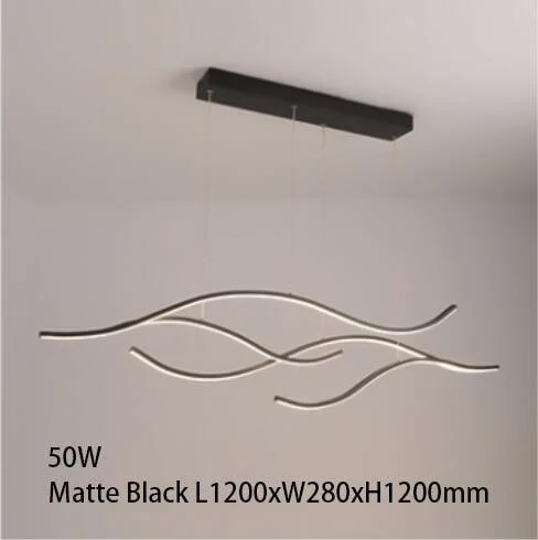 Euroselle Swimmingly Luxurious Semi-Flush Mount Pendant Light