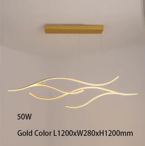 Euroselle Swimmingly Luxurious Semi-Flush Mount Pendant Light