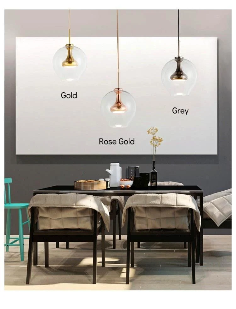 Tulip Glass Pendant Light From NordicAbode Euroselle