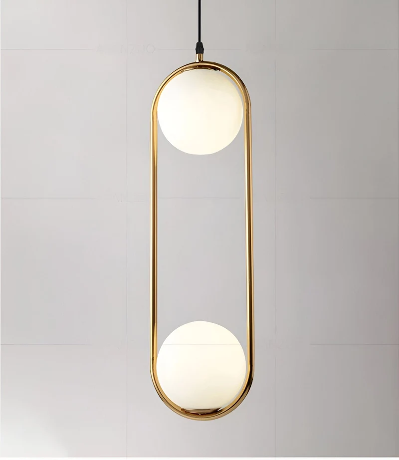 Euroselle LED Glass Ball Pendant Lights For Modern Home Decor