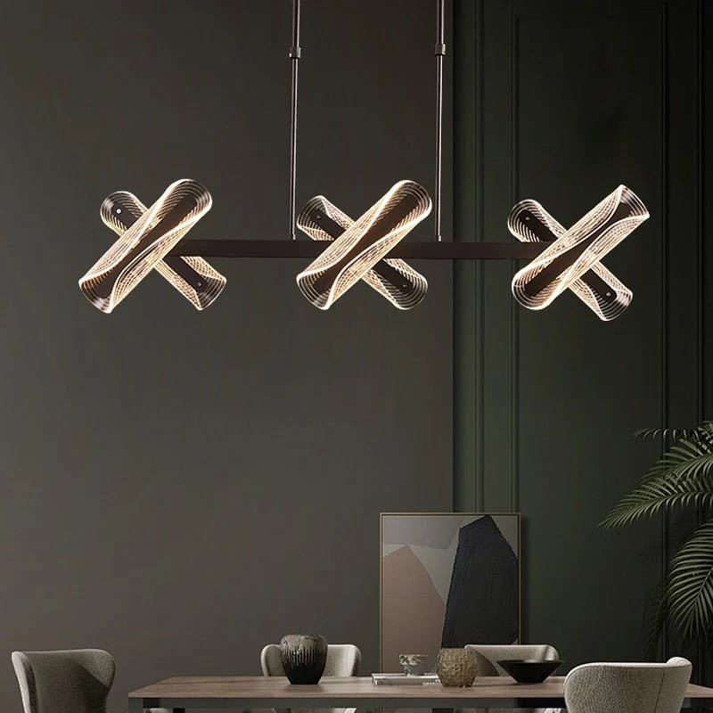 Euroselle Acrylic Transformable Pendant Light For Modern Interiors