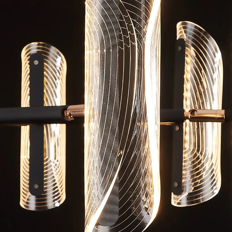 Euroselle Acrylic Transformable Pendant Light For Modern Interiors