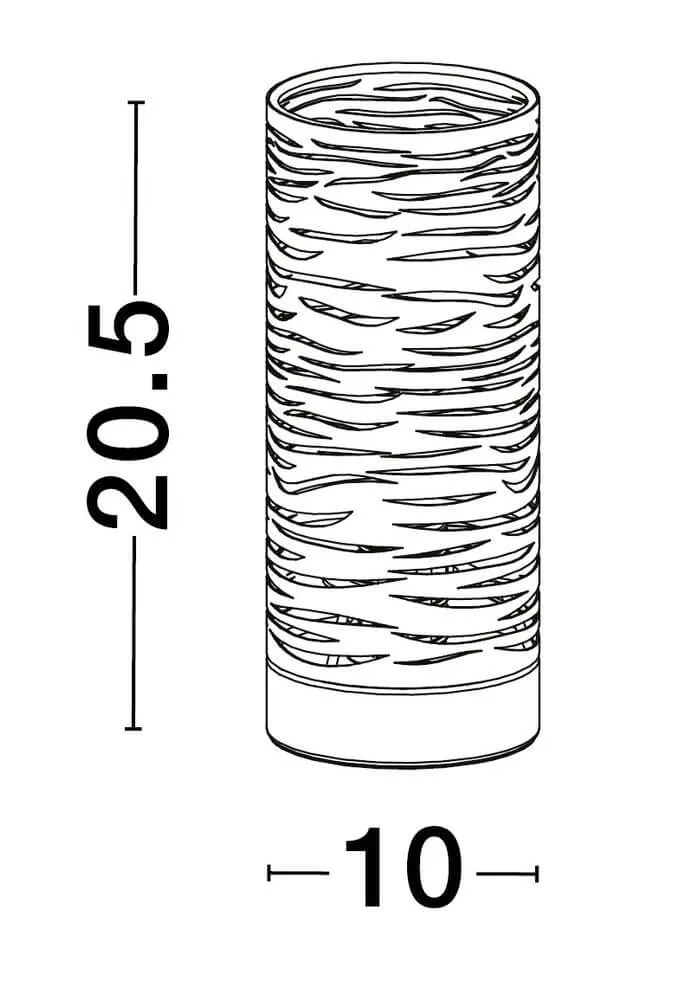 Zane Tischleuchte E14 Ø 10cm