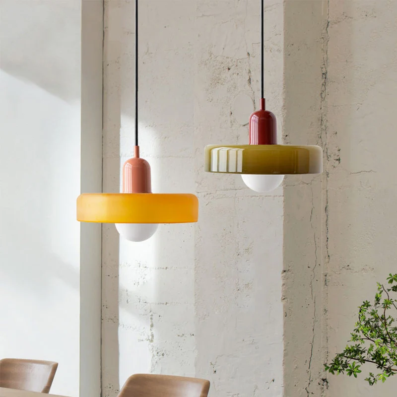 Novea Bauhaus Glass Pendant Light For Modern Spaces By Euroselle