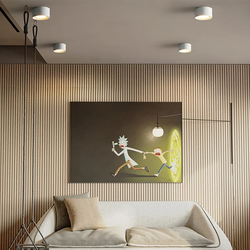 RetroGleam Fabric Ceiling Lamp From Euroselle For Home Lighting