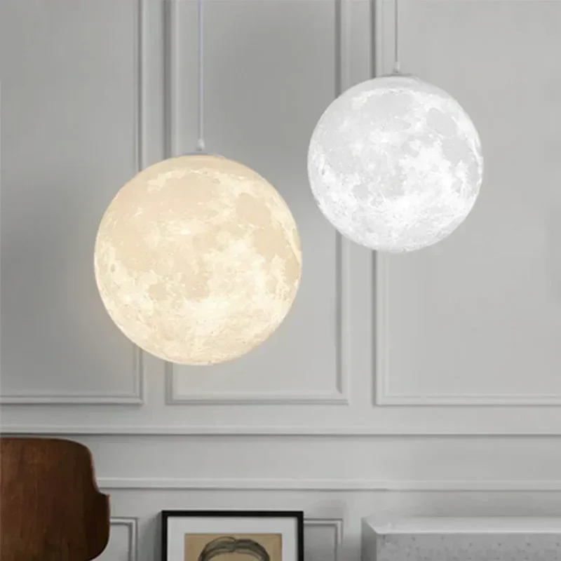 3DSphere Lunar Elegance Hanging Lamp By Euroselle