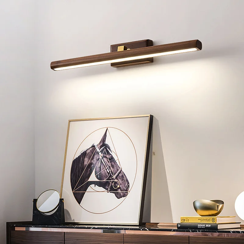 LumiMystic Black Walnut Lamp For Bathroom By Euroselle