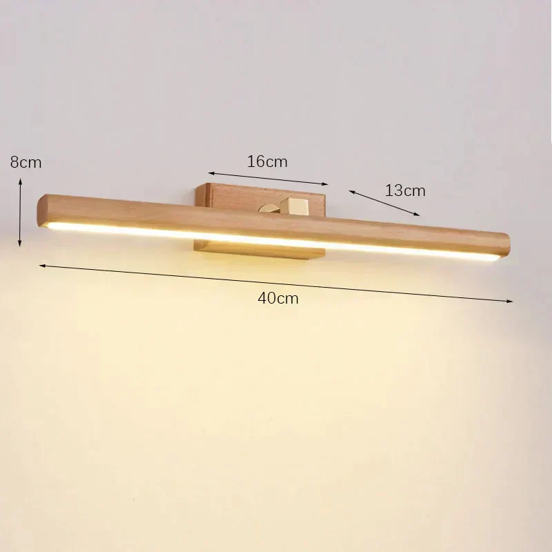 LumiMystic Black Walnut Lamp For Bathroom By Euroselle
