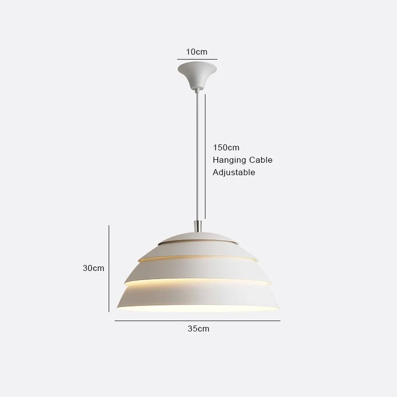 Lumerra LED Hanging Pendant Light for Dining Room Area by Euroselle