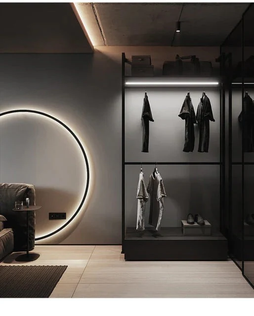 New Eclipse Round LED Wall Lamp Euroselle For Modern Homes