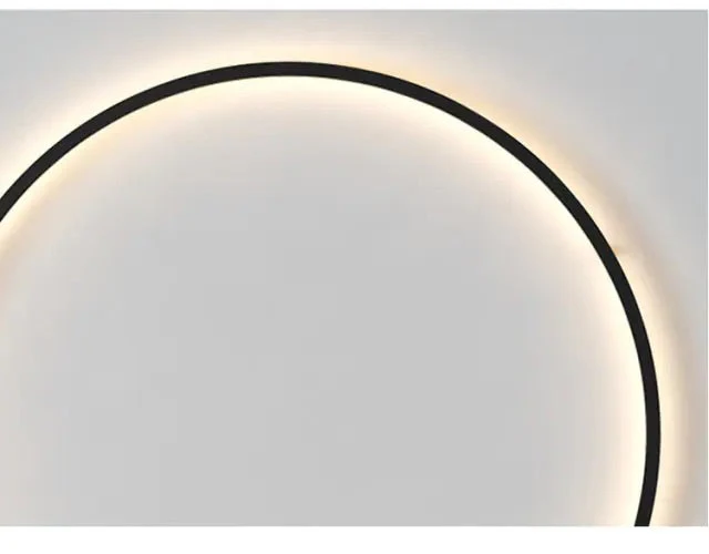 New Eclipse Round LED Wall Lamp Euroselle For Modern Homes