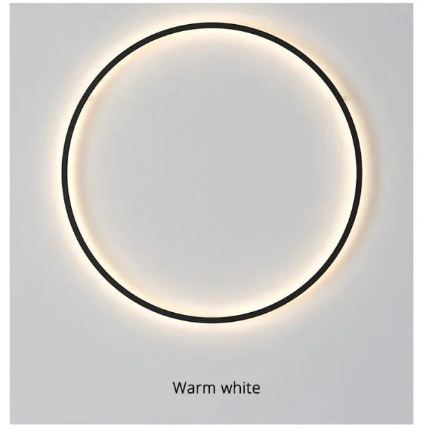 New Eclipse Round LED Wall Lamp Euroselle For Modern Homes