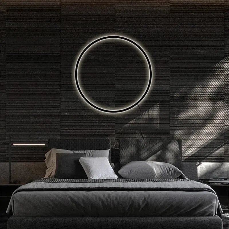 New Eclipse Round LED Wall Lamp Euroselle For Modern Homes