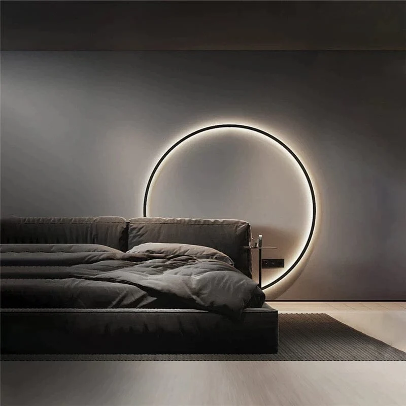 New Eclipse Round LED Wall Lamp Euroselle For Modern Homes