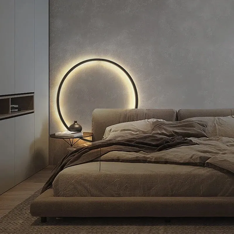 New Eclipse Round LED Wall Lamp Euroselle For Modern Homes
