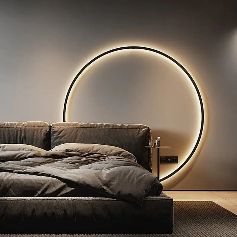 New Eclipse Round LED Wall Lamp Euroselle For Modern Homes