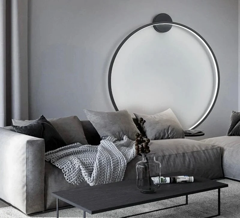 New Eclipse Round LED Wall Lamp Euroselle For Modern Homes