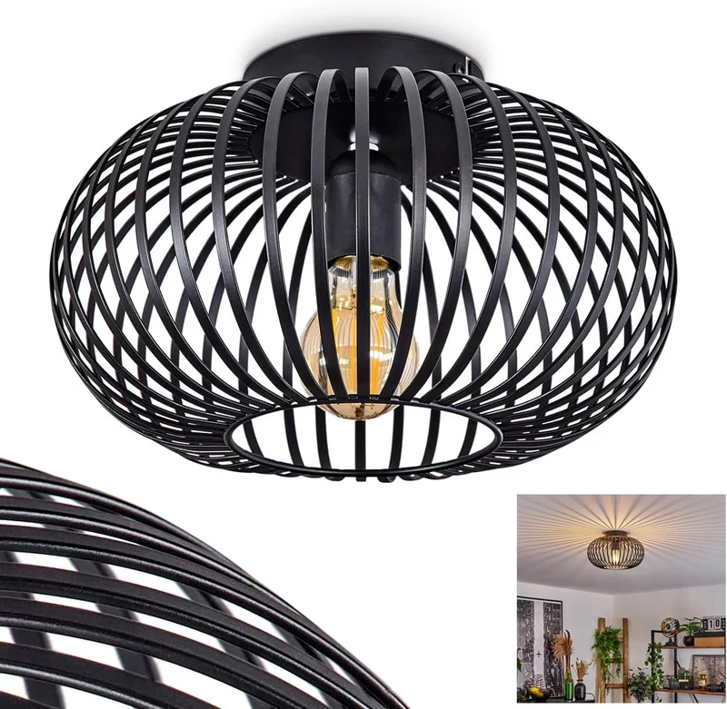 NovaRetro Ceiling Pendant Light In Multiple Colors For Home By Euroselle