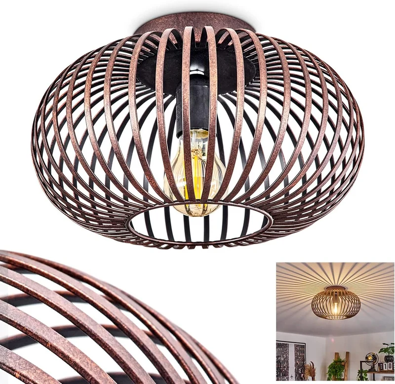 NovaRetro Ceiling Pendant Light In Multiple Colors For Home By Euroselle