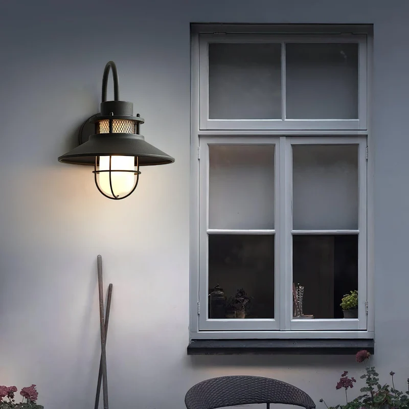 Felix Outdoor Lamp By Euroselle Sleek Industrial Style Outdoor Lighting
