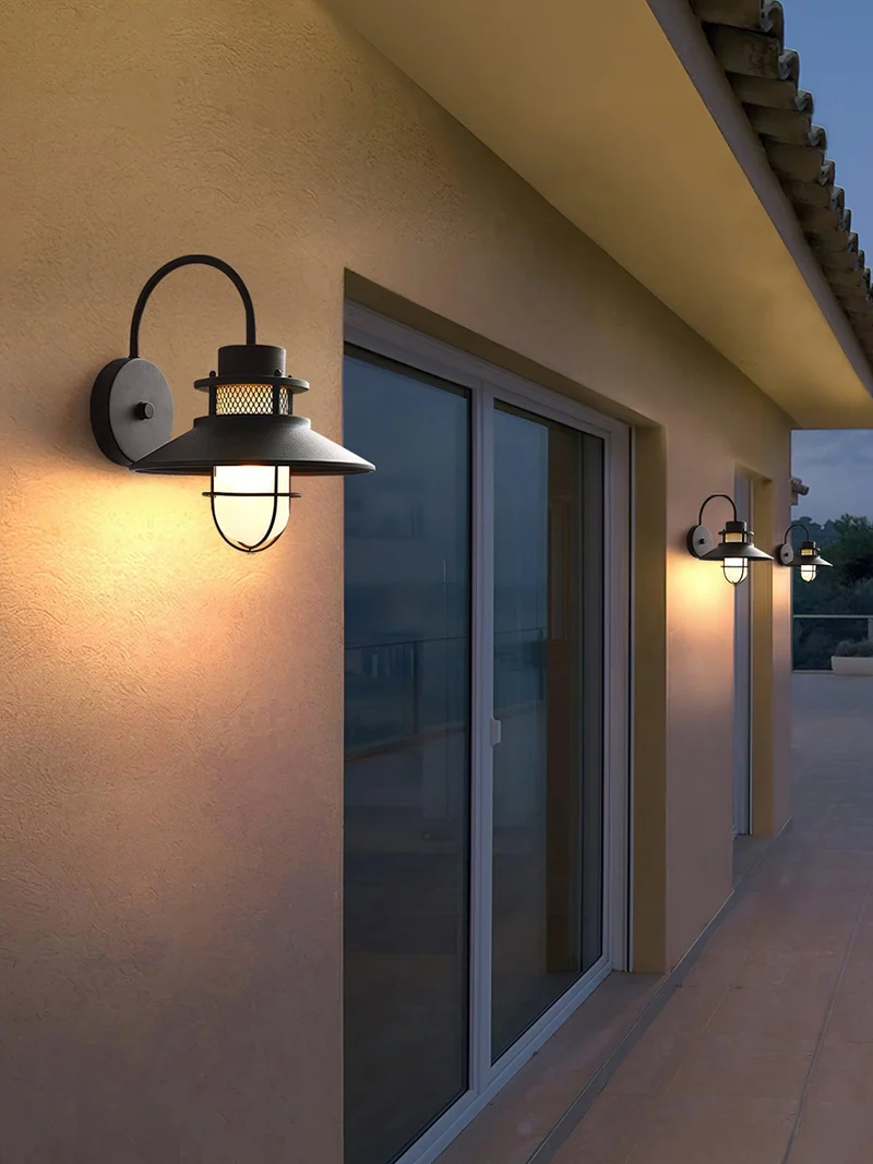 Felix Outdoor Lamp By Euroselle Sleek Industrial Style Outdoor Lighting