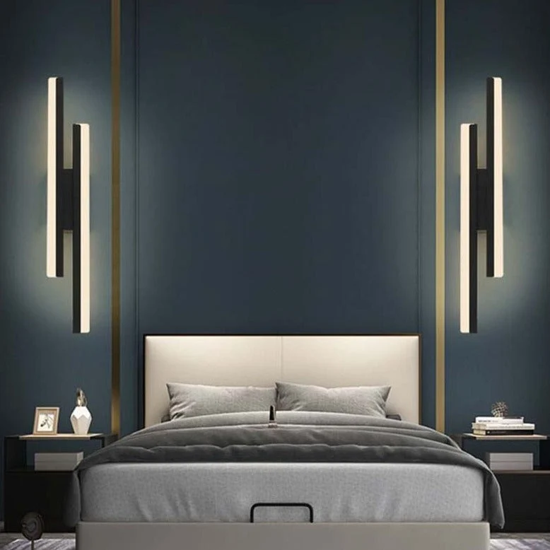 Euroselle Stripes Long LED Wall Lamp, Modern Wall Light