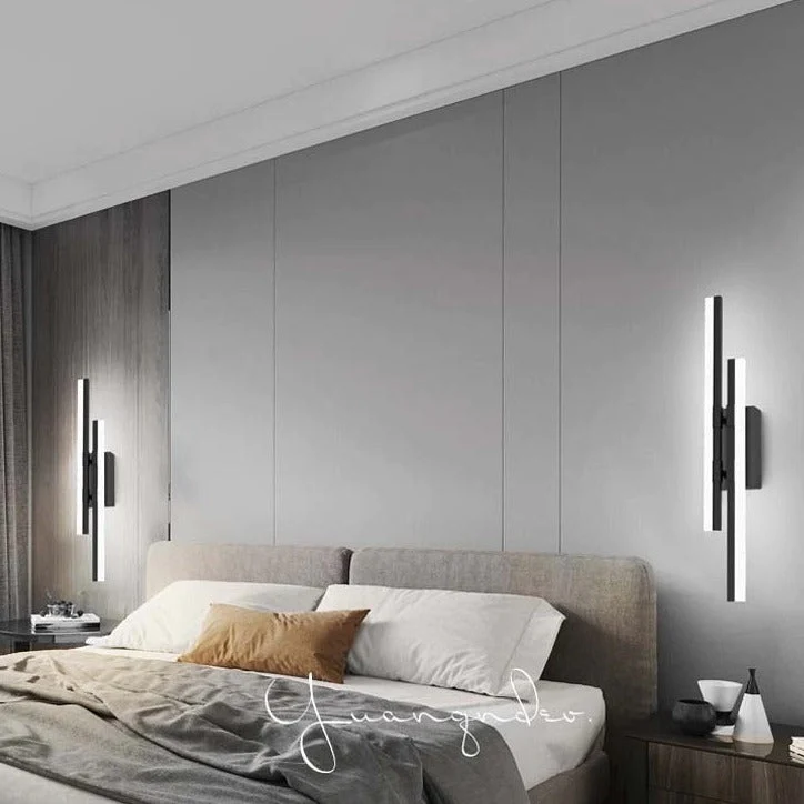 Euroselle Stripes Long LED Wall Lamp, Modern Wall Light
