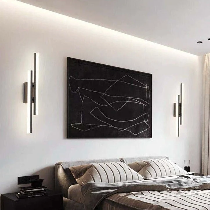 Euroselle Stripes Long LED Wall Lamp, Modern Wall Light