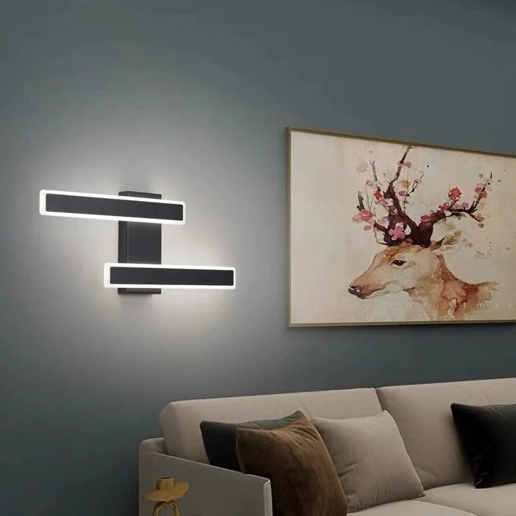 Euroselle Stripes Long LED Wall Lamp, Modern Wall Light