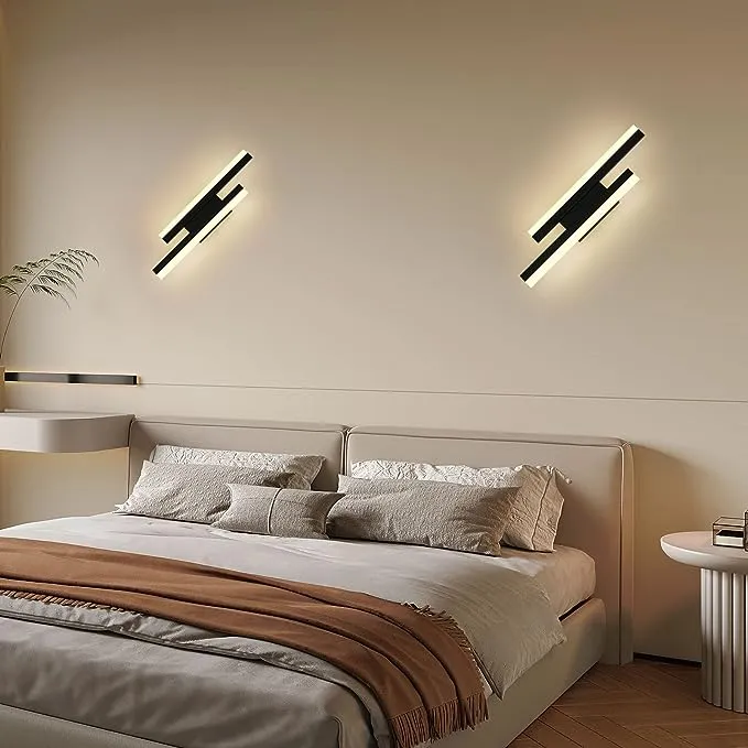 Euroselle Stripes Long LED Wall Lamp, Modern Wall Light