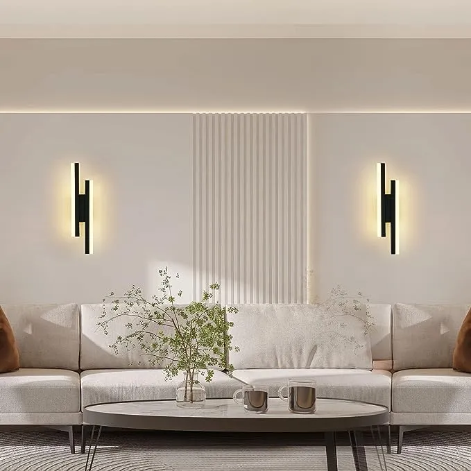 Euroselle Stripes Long LED Wall Lamp, Modern Wall Light