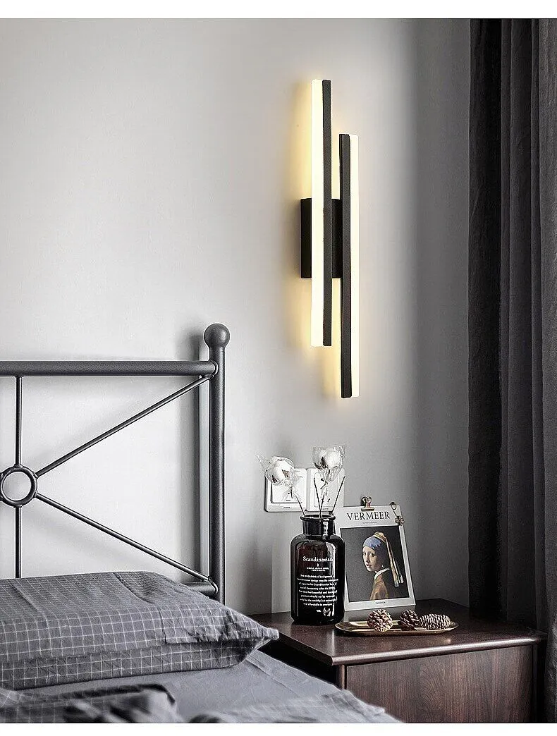Euroselle Stripes Long LED Wall Lamp, Modern Wall Light