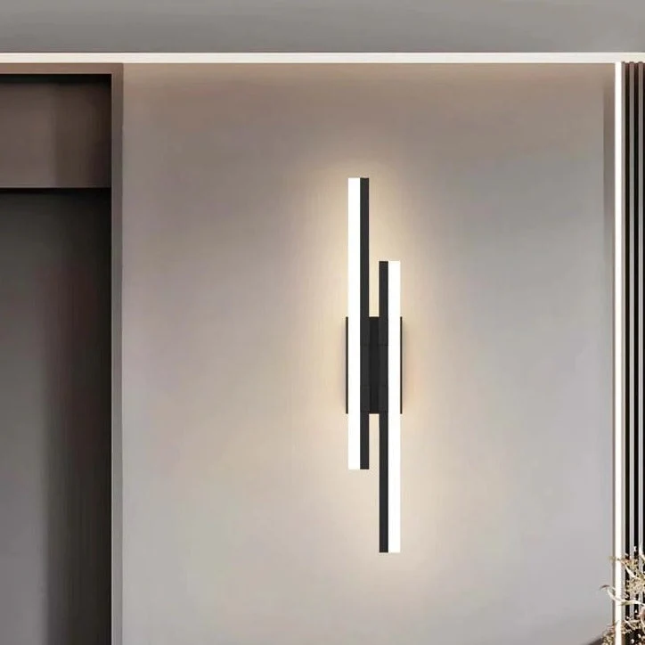 Euroselle Stripes Long LED Wall Lamp, Modern Wall Light