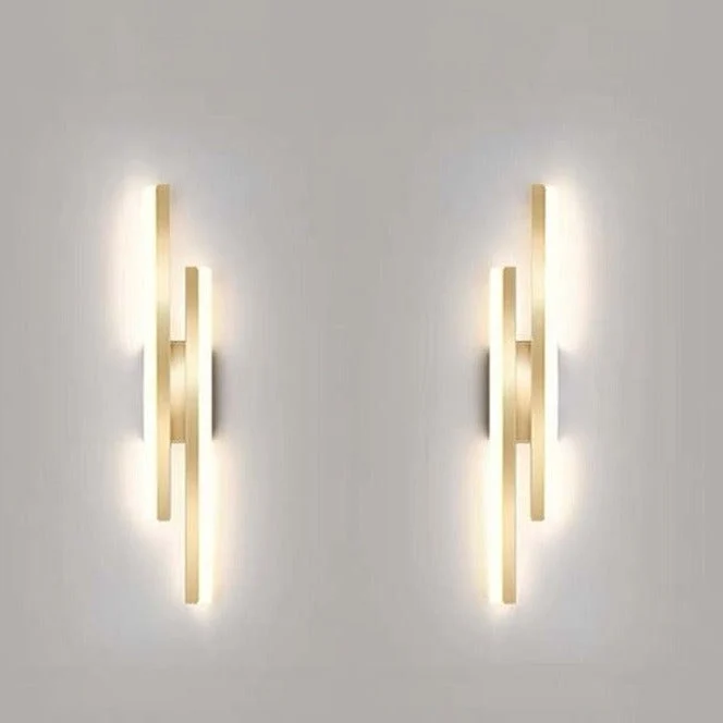 Euroselle Stripes Long LED Wall Lamp, Modern Wall Light