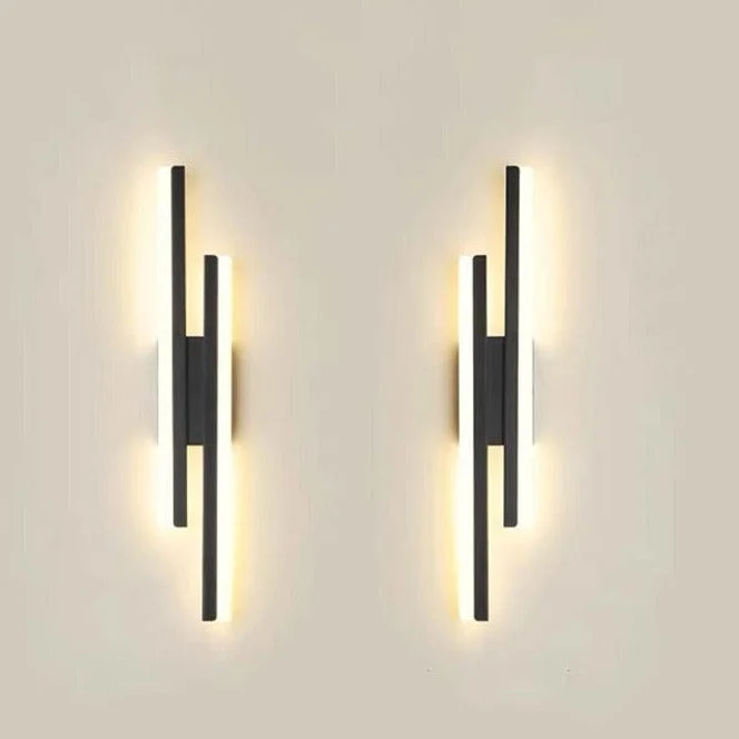 Euroselle Stripes Long LED Wall Lamp, Modern Wall Light