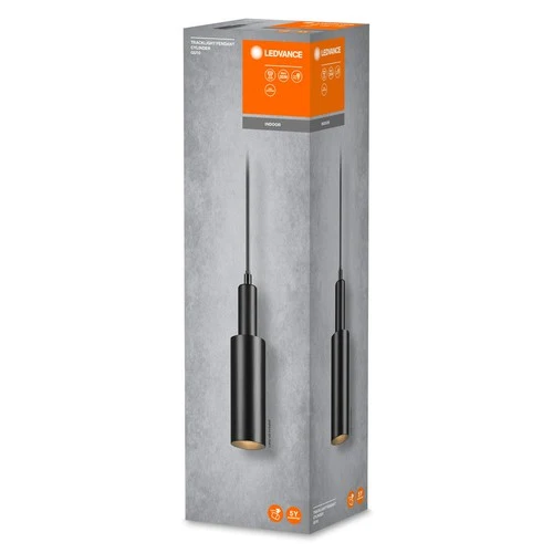LEDVANCE TRACKLIGHT PENDANT CYLINDER Pendelleuchte GU10 schwarz