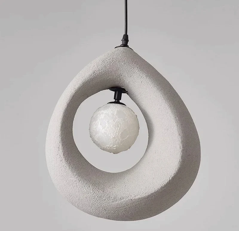 Hayami Resin LED Pendant Lights From Euroselle Home Lighting