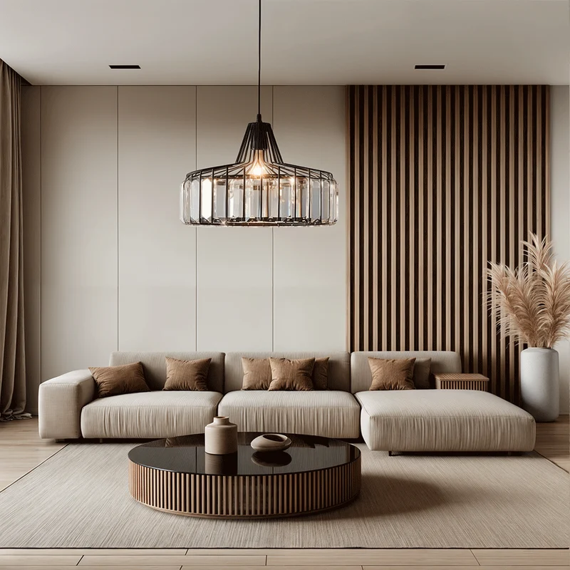 Serenity Crystal Pendant Lamp By Euroselle Decor Ideas