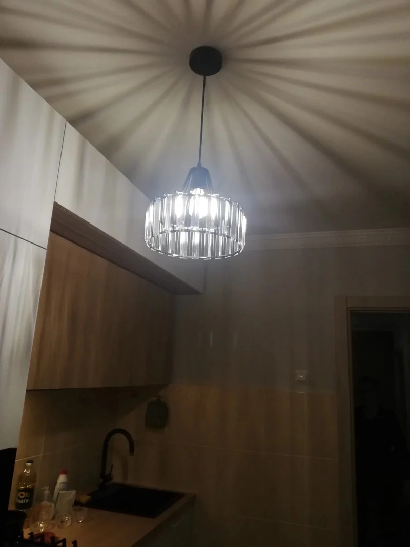 Serenity Crystal Pendant Lamp By Euroselle Decor Ideas