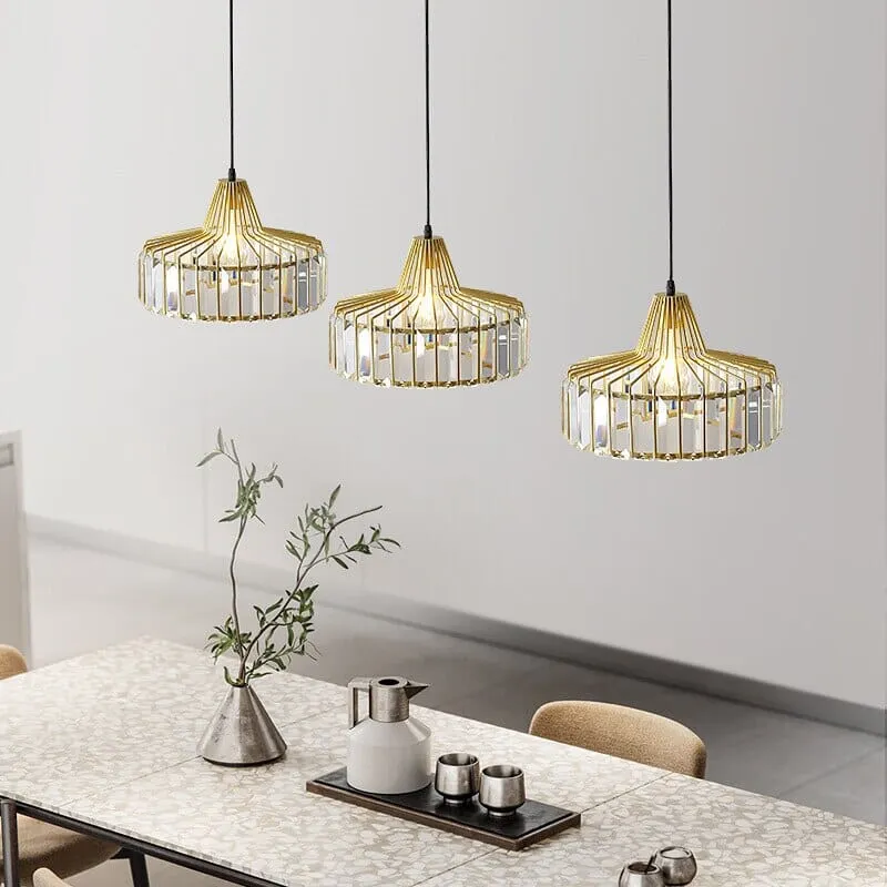 Serenity Crystal Pendant Lamp By Euroselle Decor Ideas