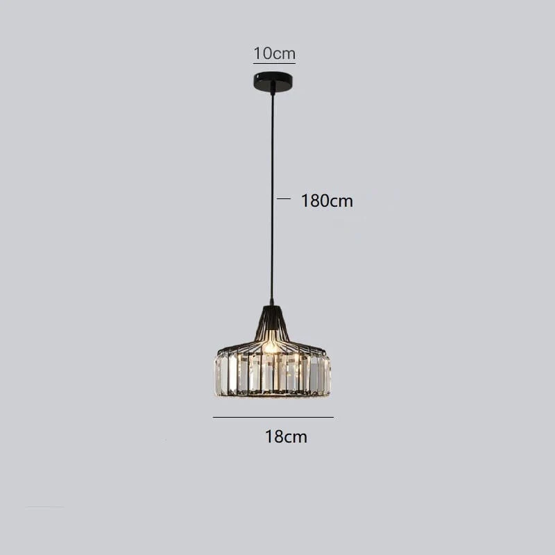 Serenity Crystal Pendant Lamp By Euroselle Decor Ideas