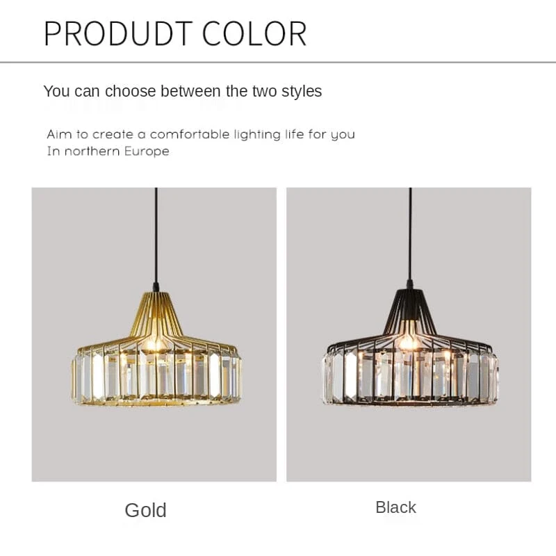 Serenity Crystal Pendant Lamp By Euroselle Decor Ideas