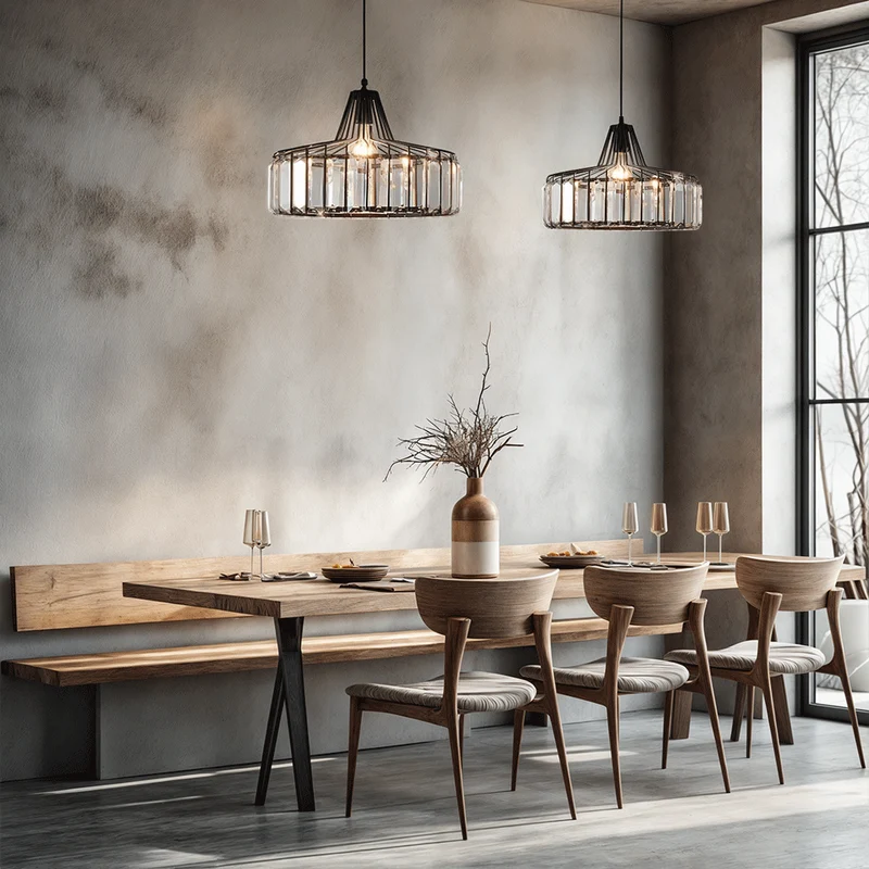 Serenity Crystal Pendant Lamp By Euroselle Decor Ideas