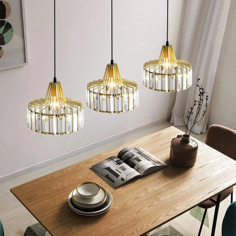 Serenity Crystal Pendant Lamp By Euroselle Decor Ideas