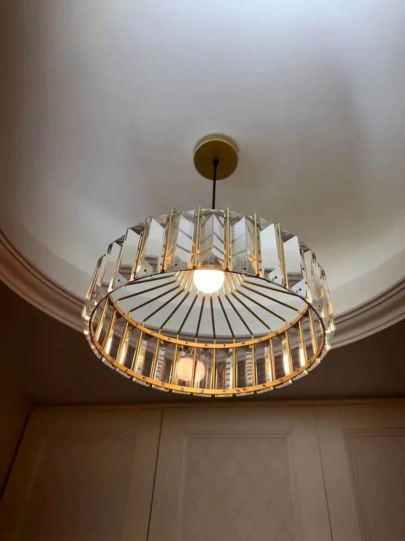 Serenity Crystal Pendant Lamp By Euroselle Decor Ideas